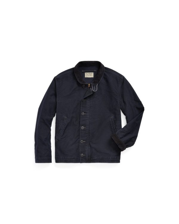 Polo Ralph Lauren Corduroy Collar Cotton Deck Jacket
