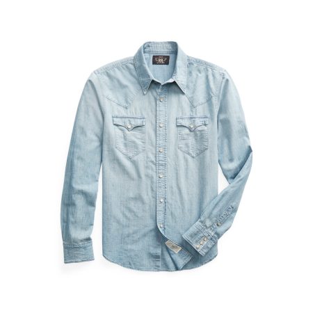Polo Ralph Lauren Slim Fit Chambray Western Shirt