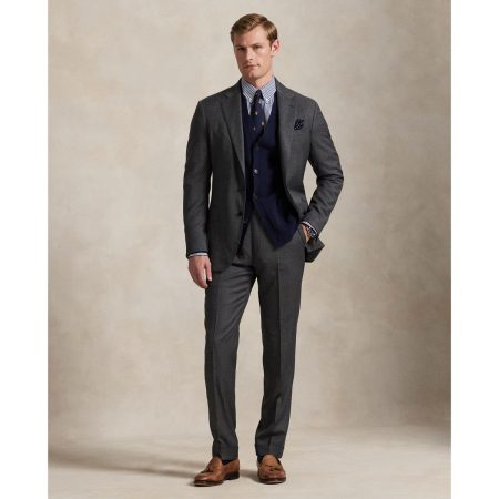 Polo Ralph Lauren Polo Tailored Fit Wool Sharkskin Suit