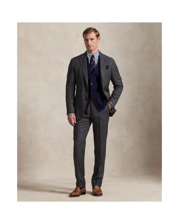 Polo Ralph Lauren Polo Tailored Fit Wool Sharkskin Suit