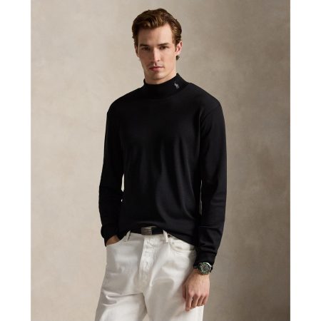 Polo Ralph Lauren Soft Cotton Mockneck Shirt