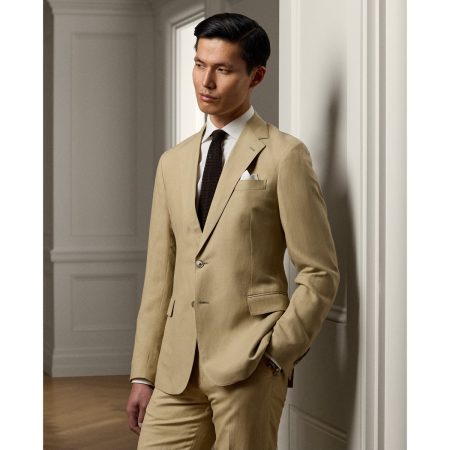 Polo Ralph Lauren Hadley Hand Tailored Silk Linen Jacket