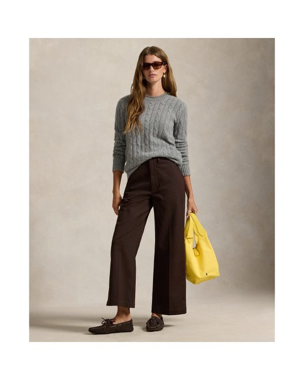Ralph Lauren Chino Wide Leg Pant