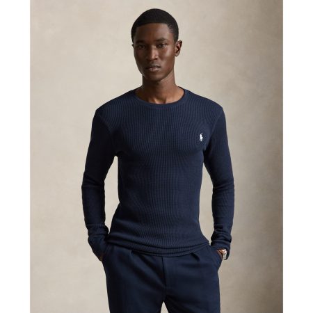 Polo Ralph Lauren Waffle Knit Cotton Crewneck