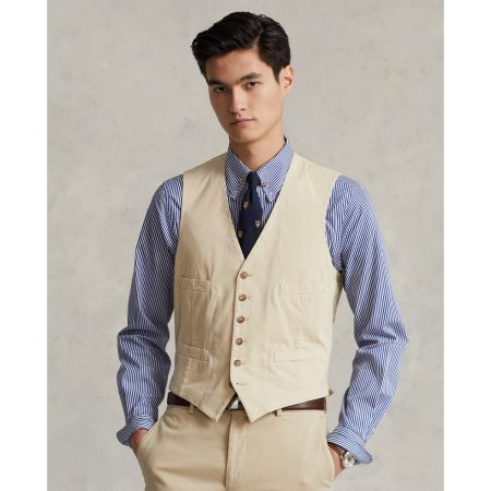 Polo Ralph Lauren Garment-Dyed Stretch Chino Vest