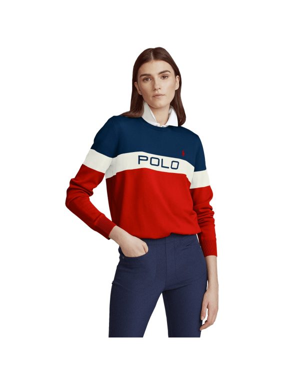 Ralph Lauren Custom Wool Jersey Crewneck Sweater