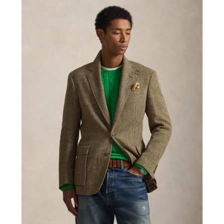 Polo Ralph Lauren The RL67 Linen Blend Herringbone Jacket