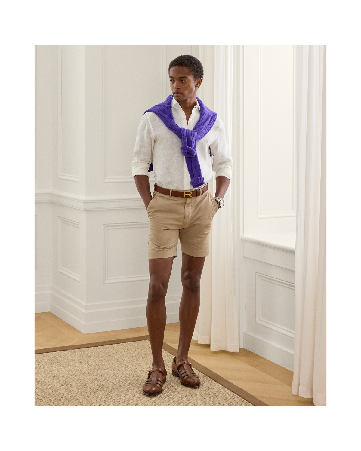 Polo Ralph Lauren Hand-Tailored Stretch Chino Short