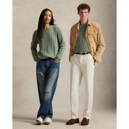 Polo Ralph Lauren The Iconic Cable Knit Cashmere Sweater