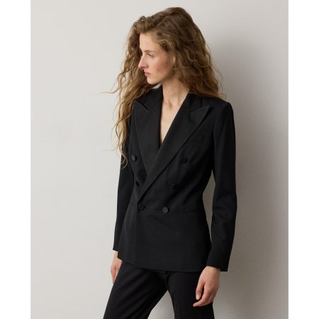 Ralph Lauren Callahan Wool Barathea Tuxedo Jacket