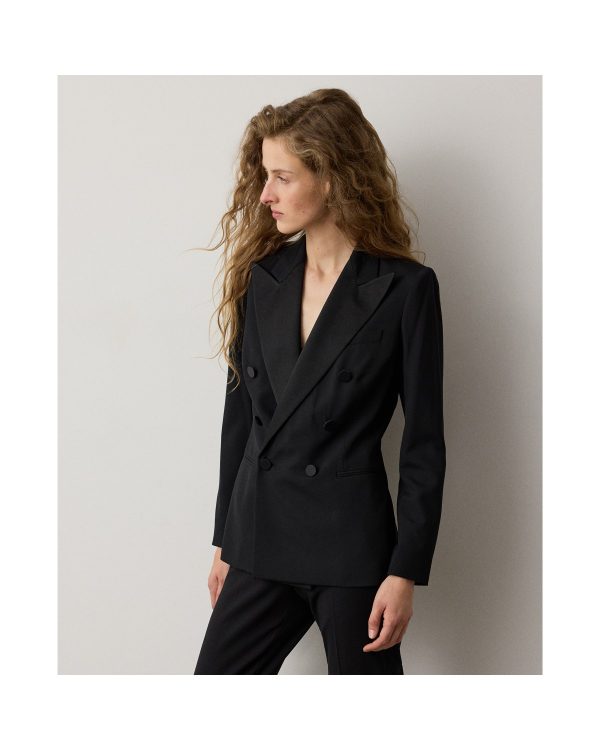 Ralph Lauren Callahan Wool Barathea Tuxedo Jacket