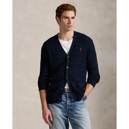 Polo Ralph Lauren Cable-Knit Cotton Cardigan