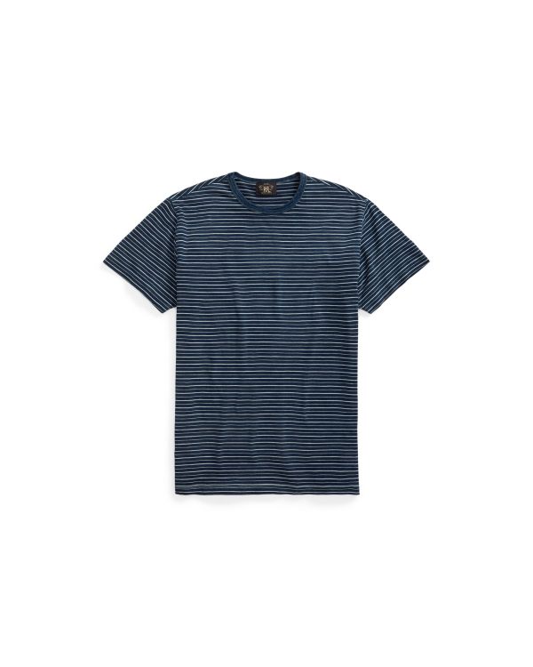Polo Ralph Lauren Indigo Striped Jacquard T-Shirt