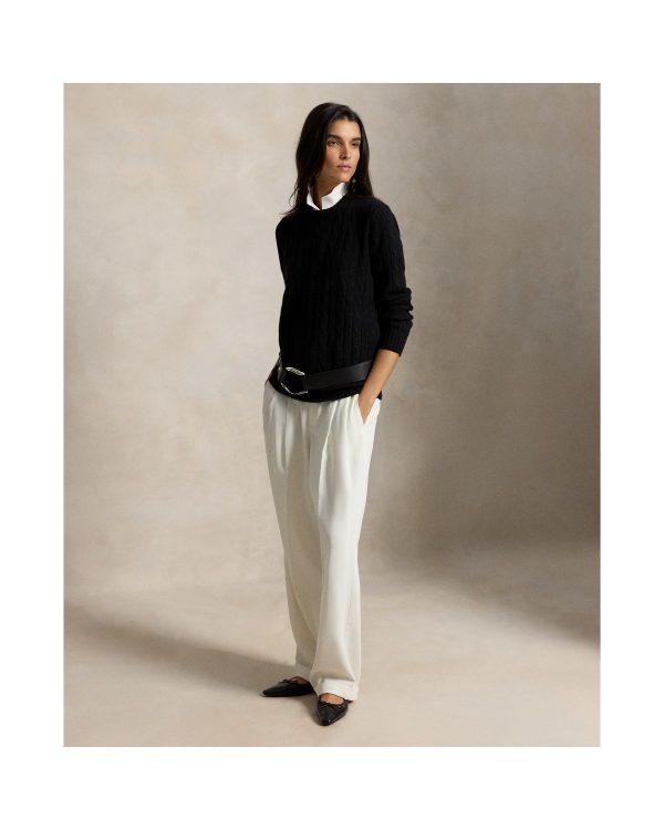 Ralph Lauren Bacall Satin Pant