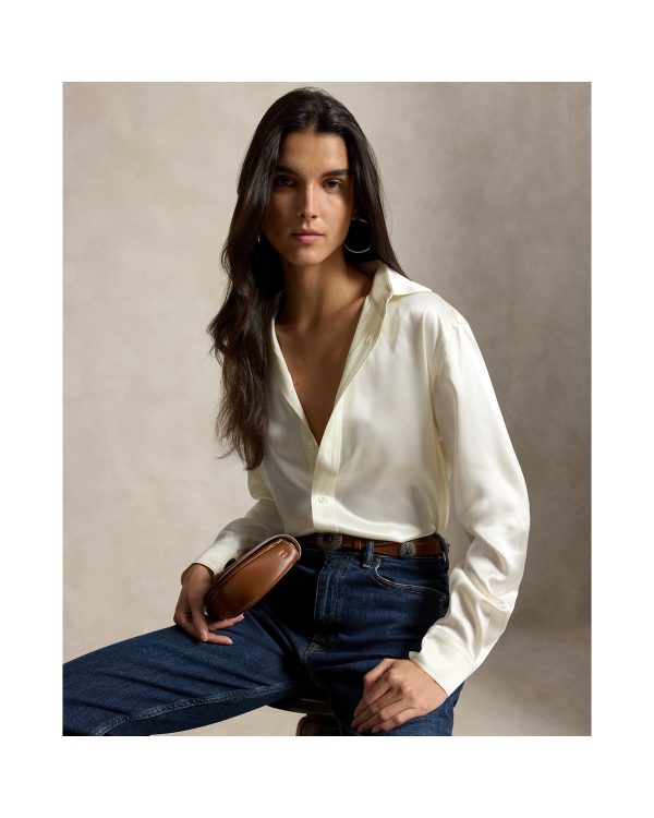 Ralph Lauren Slim Fit Silk Shirt