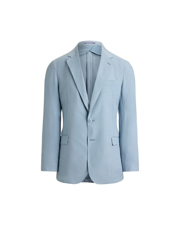 Polo Ralph Lauren Hadley Hand Tailored Silk Linen Jacket