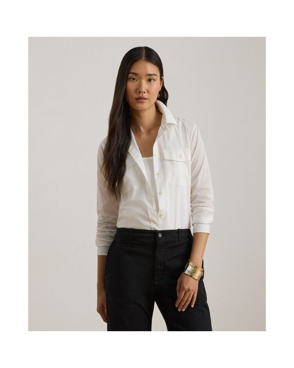 Ralph Lauren Classic Fit Cotton Voile Shirt