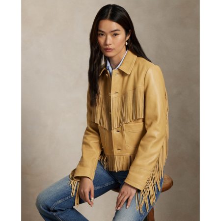 Ralph Lauren Fringe Leather Jacket