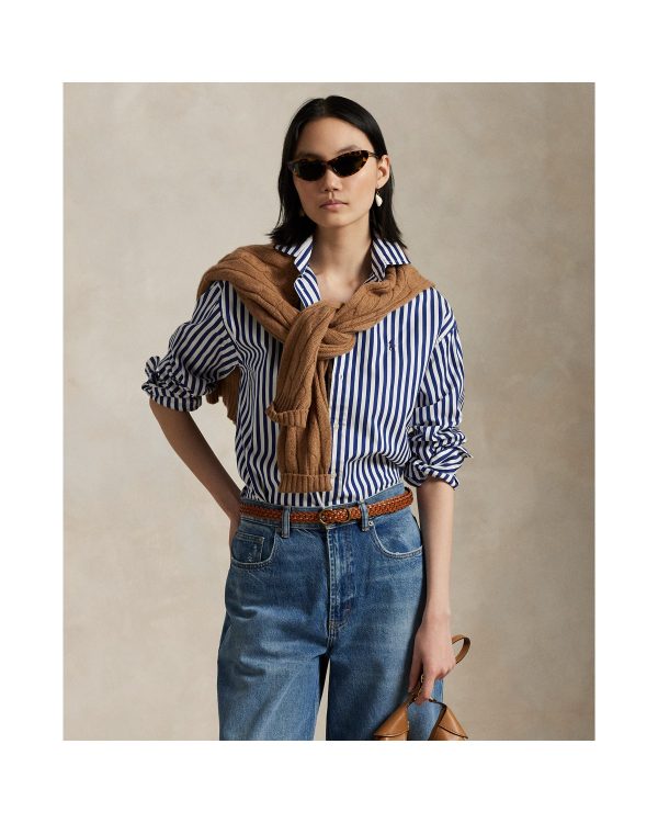 Ralph Lauren Relaxed Fit Striped Cotton Shirt