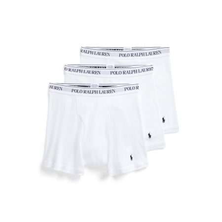 Polo Ralph Lauren Cotton Wicking Boxer Brief 3 Pack