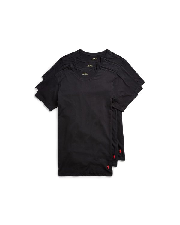 Polo Ralph Lauren Slim Fit Wicking Crew 3-Pack