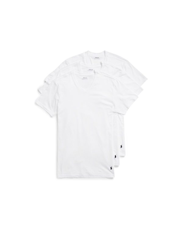 Polo Ralph Lauren Classic Wicking V-Neck Undershirt 3-Pack