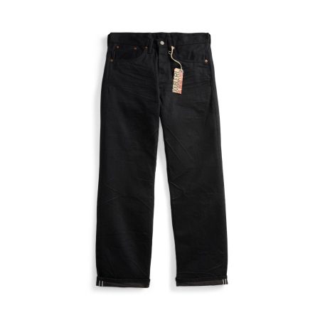 Polo Ralph Lauren Vintage 5 Pocket Black Selvedge Jean