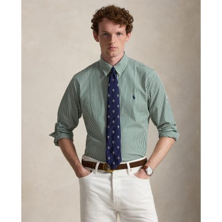 Polo Ralph Lauren Classic Fit Striped Stretch Poplin Shirt