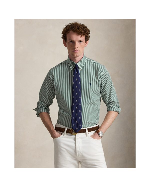 Polo Ralph Lauren Classic Fit Striped Stretch Poplin Shirt