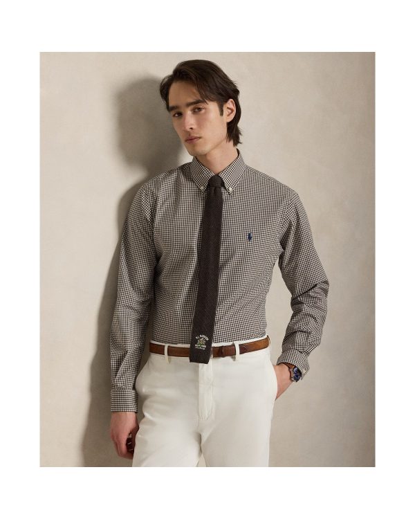 Polo Ralph Lauren Classic Fit Gingham Stretch Poplin Shirt