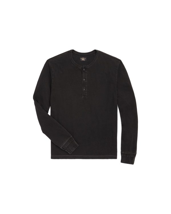 Polo Ralph Lauren Indigo Jersey Henley Shirt