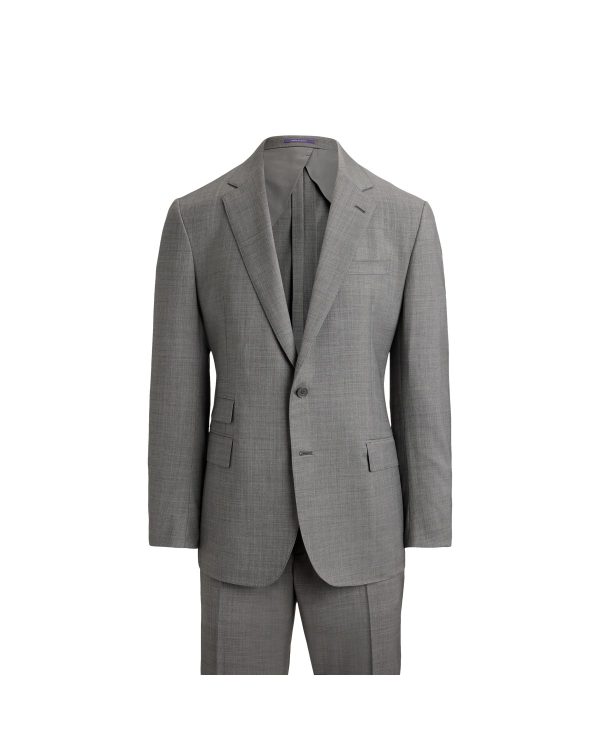 Polo Ralph Lauren Kent Hand Tailored Sharkskin Suit