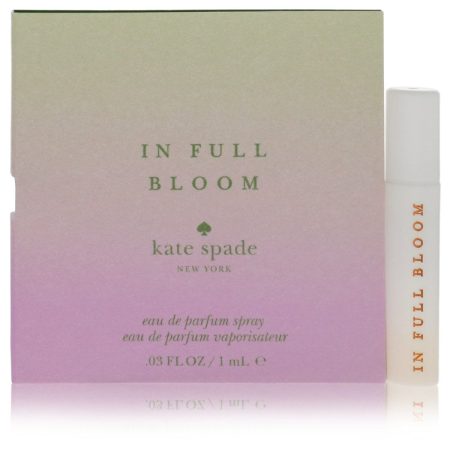 Kate Spade 3pcs Perfume Gift Sets - In Full Bloom by Kate Spade Vial  .03 oz for Women - Preorder