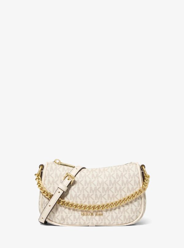 Michael Kors Outlet Carmela Small Signature Logo Convertible Crossbody Bag - Preorder