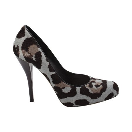 Dior Christian Dior Stiletto Pumps in Animal Print Pony Hair - Preorder