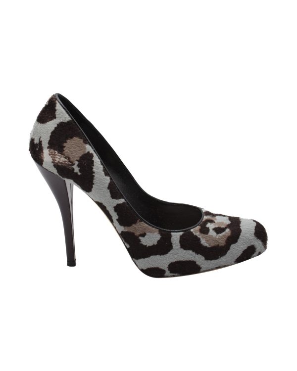 Dior Christian Dior Stiletto Pumps in Animal Print Pony Hair - Preorder