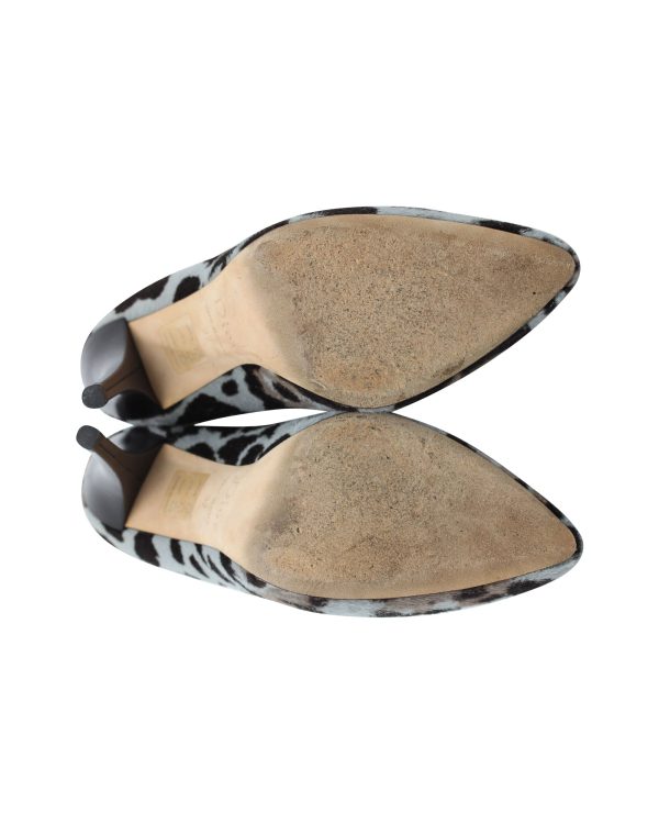 Dior Christian Dior Stiletto Pumps in Animal Print Pony Hair - Preorder