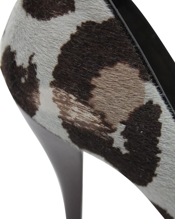 Dior Christian Dior Stiletto Pumps in Animal Print Pony Hair - Preorder
