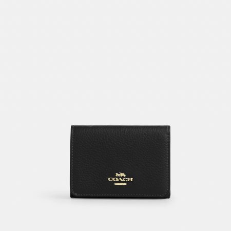 Coach Outlet Card Holder Wallet In Signature Canvas - Preorder