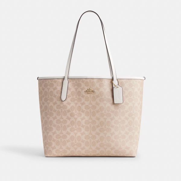 Coach Outlet City Tote Bag In Signature Canvas - Preorder