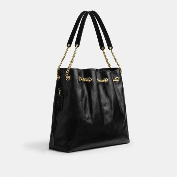 Coach Outlet Evelyn Large Shoulder Bag With Quilting - Preorder