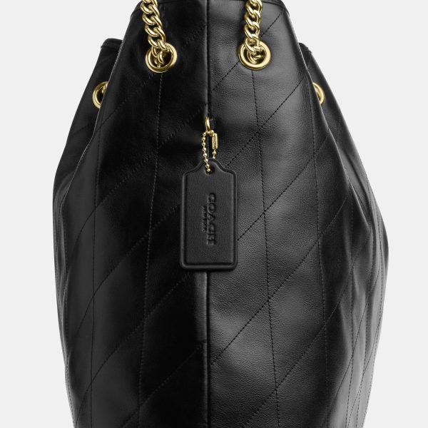 Coach Outlet Evelyn Large Shoulder Bag With Quilting - Preorder