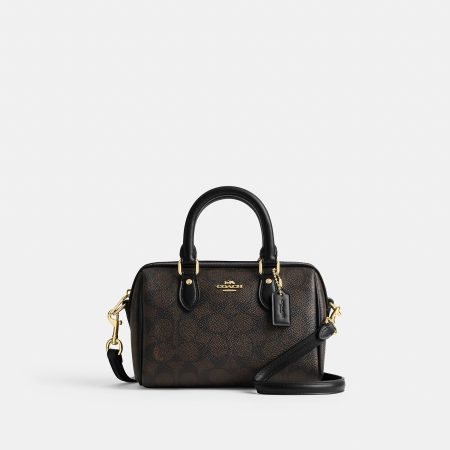 Coach Outlet Mini Rowan Crossbody Bag In Signature Canvas - Preorder