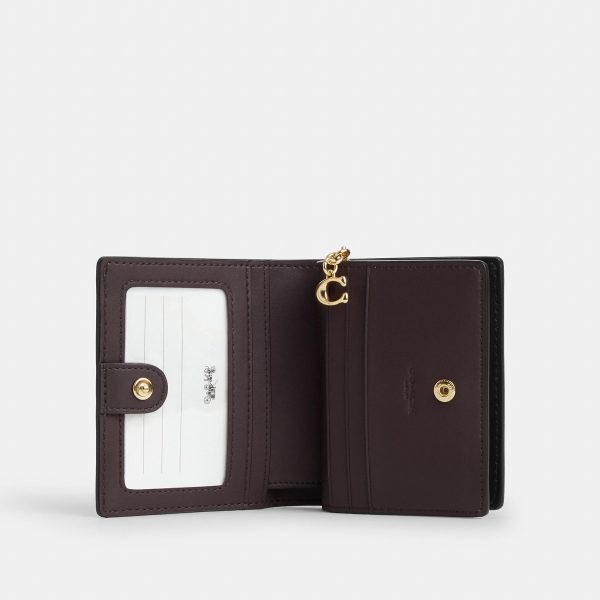 Coach Outlet Snap Wallet In Signature Canvas - Preorder