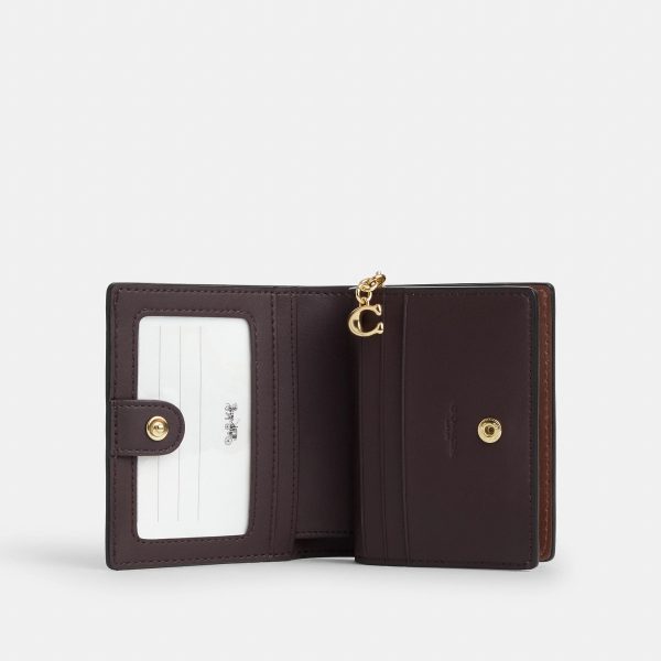 Coach Outlet Snap Wallet In Signature Canvas - Preorder