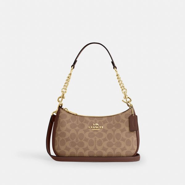 Coach Outlet Teri Shoulder Bag In Signature Canvas - Preorder