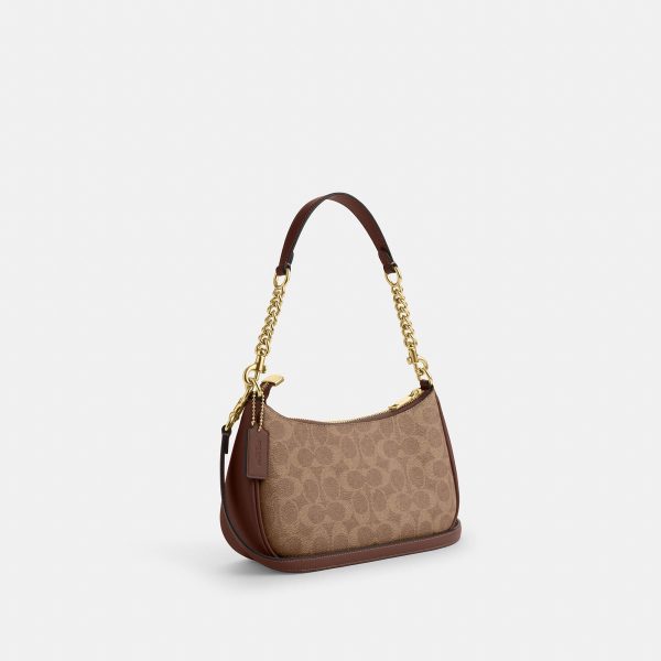 Coach Outlet Teri Shoulder Bag In Signature Canvas - Preorder