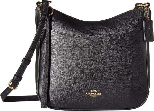 Coach Women's Polished Pebble Leather Chaise Crossbody Bag 35543 - Preorder