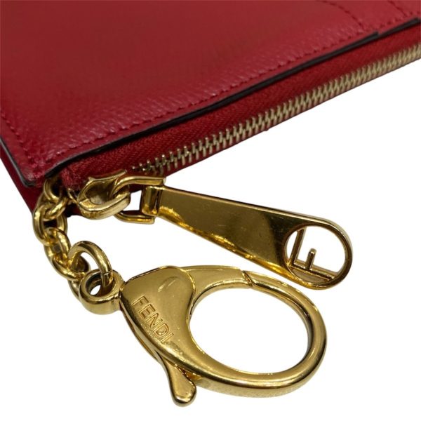 Fendi Zucca Leather Coin Purse/Coin Case (Pre-Owned) - Preorder