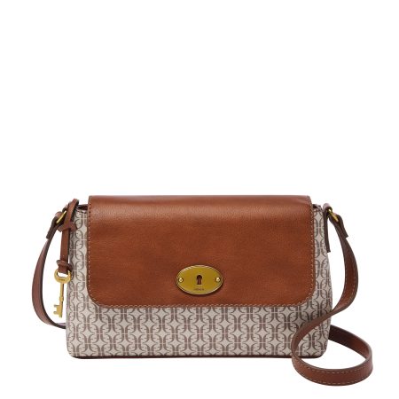 Fossil Women's Gabriella Printed PVC Small Flap Crossbody - Preorder